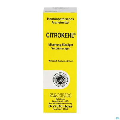 Sie sehen eine Packung Citrokehl Tropfen 30ml, Produktbild: 04 Citrokehl Tropfen 30ml, A-Nr.: 2389120 - 04