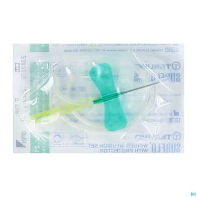 Sie sehen eine Packung Injektionsspritzen U.zubeh. Butterfly/safety Perfusionsbesteck Surshield Surflo 21g 0,8x 1st, Produktbild: 03 Injektionsspritzen U.zubeh. Butterfly/safety Perfusionsbesteck Surshield Surflo 21g 0,8x 1st, A-Nr.: 4172689 - 03
