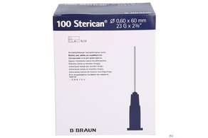Injektionsspritzen U.zubeh. Einmalkanuelen Braun/sterican/neuralth. G23x2 3/8 0,6x60mm 46656 100st, A-Nr.: 2963300 - 01