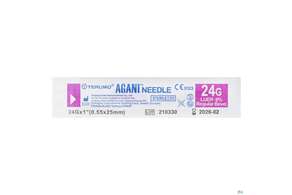 Injektionsspritzen U.zubeh. Einmalkanuelen Terumo/luer +luer Lock Nr 17 0,55x 25mm 1st, A-Nr.: 4246011 - 01