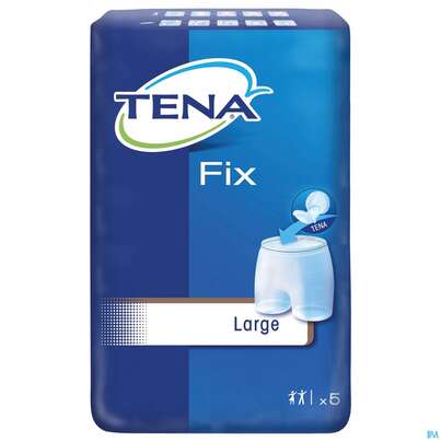 Sie sehen eine Packung Inkontinenz Tena Fix Hoeschen L 754025 5st, Produktbild: 01 Inkontinenz Tena Fix Hoeschen L 754025 5st, A-Nr.: 3430072 - 01