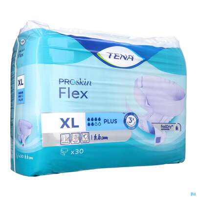 Sie sehen eine Packung Inkontinenz Tena Flex Plus Xl 30st, Produktbild: 02 Inkontinenz Tena Flex Plus Xl 30st, A-Nr.: 3305438 - 02