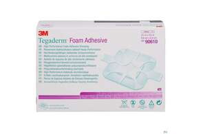 3M™ Tegaderm™ Hochleistungsfähiger, klebender Schaumverband, 90610, 10 Stück, 10 Stück, A-Nr.: 2855585 - 01