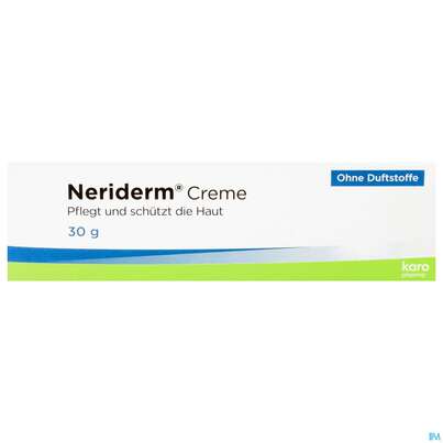 Sie sehen eine Packung NERIDERM CR TB, 30 Gramm, Produktbild: 01 NERIDERM CR TB, 30 Gramm, A-Nr.: 0558682 - 01