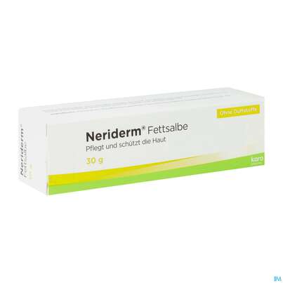 Sie sehen eine Packung NERIDERM FSLB TB, 30 Gramm, Produktbild: 02 NERIDERM FSLB TB, 30 Gramm, A-Nr.: 0558699 - 02