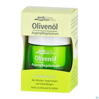Sie sehen eine Packung Oliven Oel Dr.theiss Augenpflegebalsam 15ml, Produktbild: 04 Oliven Oel Dr.theiss Augenpflegebalsam 15ml, A-Nr.: 3698277 - 04