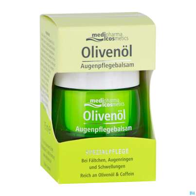 Sie sehen eine Packung Oliven Oel Dr.theiss Augenpflegebalsam 15ml, Produktbild: 05 Oliven Oel Dr.theiss Augenpflegebalsam 15ml, A-Nr.: 3698277 - 05