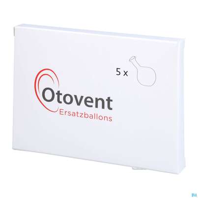 Sie sehen eine Packung Otovent System Ersatzballon 5st, Produktbild: 02 Otovent System Ersatzballon 5st, A-Nr.: 3435017 - 02