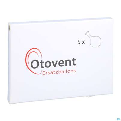 Sie sehen eine Packung Otovent System Ersatzballon 5st, Produktbild: 03 Otovent System Ersatzballon 5st, A-Nr.: 3435017 - 03