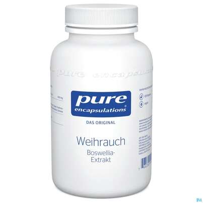 Sie sehen eine Packung Pure Encapsulations Weihrauch , 120 Stück, Produktbild: 02 Pure Encapsulations Weihrauch , 120 Stück, A-Nr.: 3050145 - 02