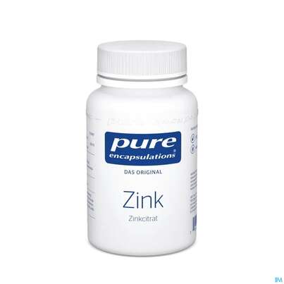 Sie sehen eine Packung Pure Encapsulations Zink, 180 Stück, Produktbild: 01 Pure Encapsulations Zink, 180 Stück, A-Nr.: 3408078 - 01
