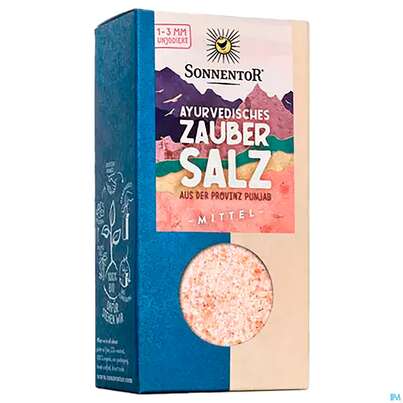 Sonnentor© Ayurvedisches Zaubersalz® grob, für Salzmühlen, 150 Gramm, A-Nr.: 3390993 - 01