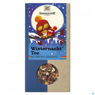 Sie sehen eine Packung Sonnentor© Winternacht® Tee lose, 100 Gramm, Produktbild: 02 Sonnentor© Winternacht® Tee lose, 100 Gramm, A-Nr.: 3574210 - 02