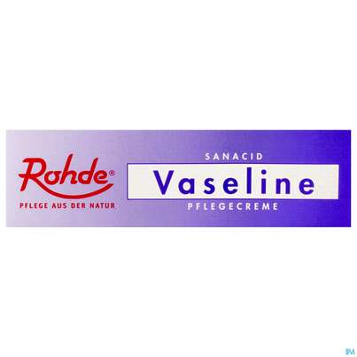 Sie sehen eine Packung VASELINE SANACID ROHDE, 50 Milliliter, Produktbild: 01 VASELINE SANACID ROHDE, 50 Milliliter, A-Nr.: 1556691 - 01