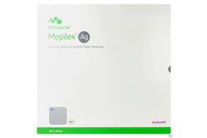 Wundverband Mepilex Silikon Ag 20x 20cm 5st, A-Nr.: 3627283 - 01