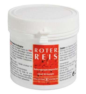 Sie sehen eine Packung Doskar Roter Reis, 90 Stück, Produktbild: 01 Doskar Roter Reis, 90 Stück, A-Nr.: 3340765 - 01