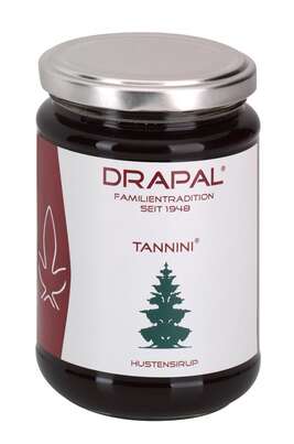 DRAPAL® Tannini Hustensirup Glas ohne Faltschachtel, 450 Gramm, A-Nr.: 2493202 - 01