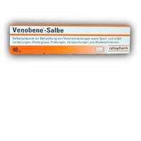 Sie sehen eine Packung Venobene Salbe, 100 Gramm, Produktbild: 02 Venobene Salbe, 100 Gramm, A-Nr.: 0786762 - 02