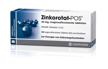 Zinkorotat POS Filmtabletten, 50 Stück, A-Nr.: 1324880 - 01