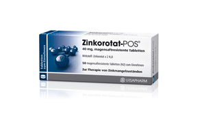 Zinkorotat POS Filmtabletten, 50 Stück, A-Nr.: 1324880 - 01