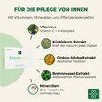 Sie sehen eine Packung Bimaxaan forte® – Natürliche Unterstützung für den Haarwuchs, Produktbild: 03 Bimaxaan forte® – Natürliche Unterstützung für den Haarwuchs, A-Nr.: 4034711 - 03