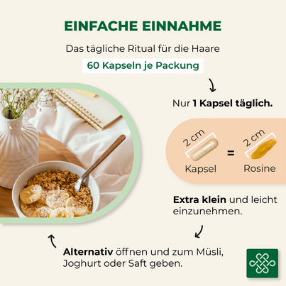 Sie sehen eine Packung Bimaxaan forte® – Natürliche Unterstützung für den Haarwuchs, Produktbild: 04 Bimaxaan forte® – Natürliche Unterstützung für den Haarwuchs, A-Nr.: 4034711 - 04