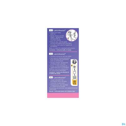 Sie sehen eine Packung Lansinoh Latch Assist Stillhilfe Bei Hohl- O.schlupf Brustwarzen 1st, Produktbild: 04 Lansinoh Latch Assist Stillhilfe Bei Hohl- O.schlupf Brustwarzen 1st, A-Nr.: 3304864 - 04