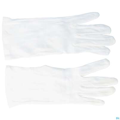 Sie sehen eine Packung Zwirnhandschuhe Mpoe Weiss Gr 10 2st, Produktbild: 04 Zwirnhandschuhe Mpoe Weiss Gr 10 2st, A-Nr.: 2285260 - 04