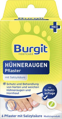 Burgit Hühneraugen Pflaster 6 Stk., 6 Stück, A-Nr.: 5005574 - 01