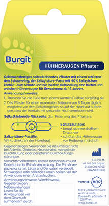 Burgit Hühneraugen Pflaster 6 Stk., 6 Stück, A-Nr.: 5005574 - 03