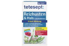 tetesept Husten &amp;amp; Hals 3 Phasen Lutschtabletten, 20 Stück, A-Nr.: 4137799 - 01