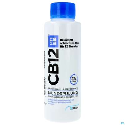Sie sehen eine Packung CB12 MUNDW/SPUEL, 500 Milliliter, Produktbild: 01 CB12 MUNDW/SPUEL, 500 Milliliter, A-Nr.: 4163779 - 01