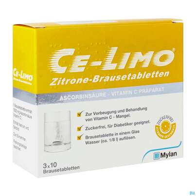 CE-LIMO ZITRONE BRTBL 3X10, 30 Stück, A-Nr.: 0010659 - 02