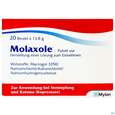 Sie sehen eine Packung Molaxole Pulver lösung.z.einnehmen Beutel 20st, Produktbild: 01 Molaxole Pulver lösung.z.einnehmen Beutel 20st, A-Nr.: 3761113 - 01