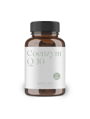 Sie sehen eine Packung Bioflora Lab Coenzym Q10 Kapseln 60 ST, Produktbild: 01 Bioflora Lab Coenzym Q10 Kapseln 60 ST, A-Nr.: 3735908 - 01