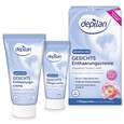 Sie sehen eine Packung Depilan Gesichts Enthaarungscreme sensitiv, Produktbild: 03 Depilan Gesichts Enthaarungscreme sensitiv, A-Nr.: 3577763 - 03