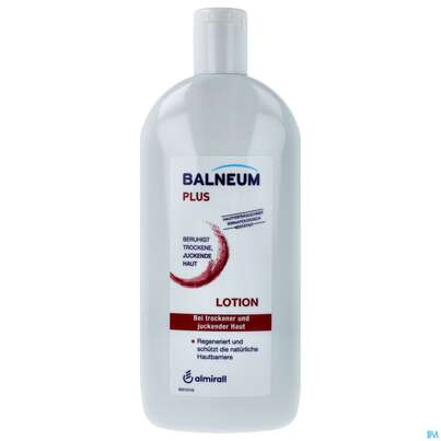 Sie sehen eine Packung Balneum Plus Lotion 500ml, Produktbild: 01 Balneum Plus Lotion 500ml, A-Nr.: 4455720 - 01