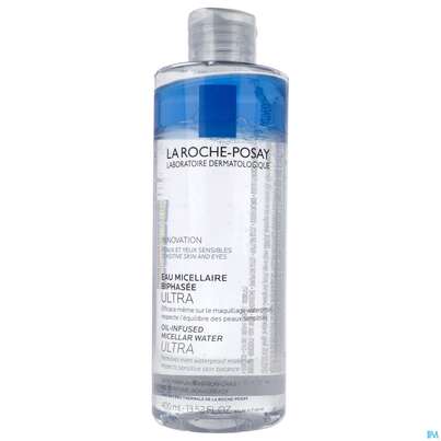 Sie sehen eine Packung La Roche Posay Gesichtsreinigung Mizelle Oil-infused In Water 400ml, Produktbild: 01 La Roche Posay Gesichtsreinigung Mizelle Oil-infused In Water 400ml, A-Nr.: 5342596 - 01