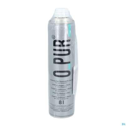 Sie sehen eine Packung Sauerstoff Spray O Pur F Maske +schlauch 8l, Produktbild: 01 Sauerstoff Spray O Pur F Maske +schlauch 8l, A-Nr.: 3194306 - 01