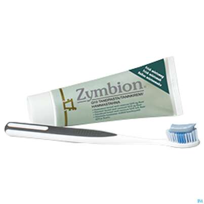 Sie sehen eine Packung Q10 Zahnpasta Zymbion®, 75 Milliliter, Produktbild: 02 Q10 Zahnpasta Zymbion®, 75 Milliliter, A-Nr.: 2967580 - 02