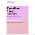 Sie sehen eine Packung ZYMAFLUOR TBL 1MG, 100 Stück, Produktbild: 01 ZYMAFLUOR TBL 1MG, 100 Stück, A-Nr.: 0067352 - 01