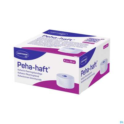 Sie sehen eine Packung PEHA-HAFT FIXBD 20MX 4CM LF, 1 Stück, Produktbild: 03 PEHA-HAFT FIXBD 20MX 4CM LF, 1 Stück, A-Nr.: 3328273 - 03
