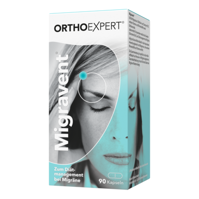 Sie sehen eine Packung Migravent® Kapseln, 90 Stück, Produktbild: 03 Migravent® Kapseln, 90 Stück, A-Nr.: 4020927 - 03