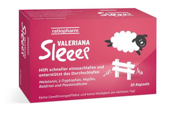 Sie sehen eine Packung VALERIANA KPS SLEEEP RTP, 30 Stück, Produktbild: 01 VALERIANA KPS SLEEEP RTP, 30 Stück, A-Nr.: 4767738 - 01