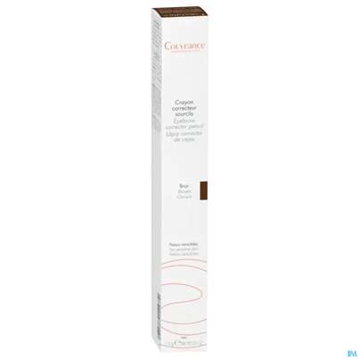 Sie sehen eine Packung Avene Couvrance Augenbrauenkorrekt.stift 02 Dunkelbraun 1,19g, Produktbild: 02 Avene Couvrance Augenbrauenkorrekt.stift 02 Dunkelbraun 1,19g, A-Nr.: 3632284 - 02