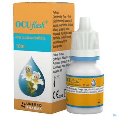 Sie sehen eine Packung Augentropfen Ocuflash +euphrasia 2x10m 20ml, Produktbild: 02 Augentropfen Ocuflash +euphrasia 2x10m 20ml, A-Nr.: 4006117 - 02