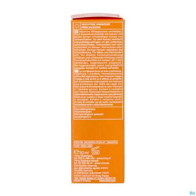 Sie sehen eine Packung VICHY IDEA SO FLUID DRY LF50, 50 Milliliter, Produktbild: 06 VICHY IDEA SO FLUID DRY LF50, 50 Milliliter, A-Nr.: 3950512 - 06