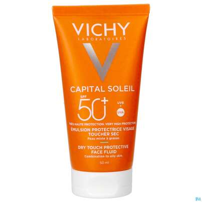 Sie sehen eine Packung VICHY IDEA SO FLUID DRY LF50, 50 Milliliter, Produktbild: 16 VICHY IDEA SO FLUID DRY LF50, 50 Milliliter, A-Nr.: 3950512 - 16