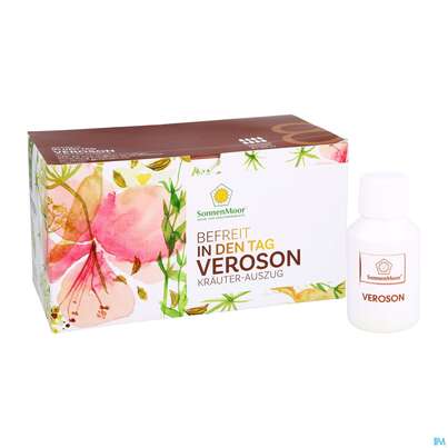 Sie sehen eine Packung SONNENMOOR VEROSON 8X100ML, 800 Milliliter, Produktbild: 05 SONNENMOOR VEROSON 8X100ML, 800 Milliliter, A-Nr.: 3633697 - 05