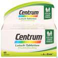 Sie sehen eine Packung Centrum Lutschtabletten frisch & fruchtig von A bis Zink, 60 Stück, Produktbild: 01 Centrum Lutschtabletten frisch & fruchtig von A bis Zink, 60 Stück, A-Nr.: 4084198 - 01